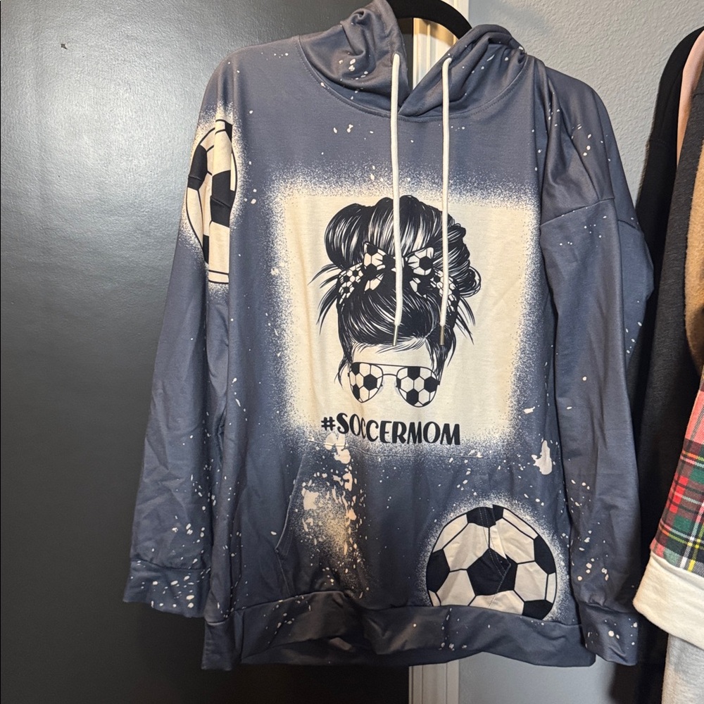 Soccer Mom Graphic Hoodie